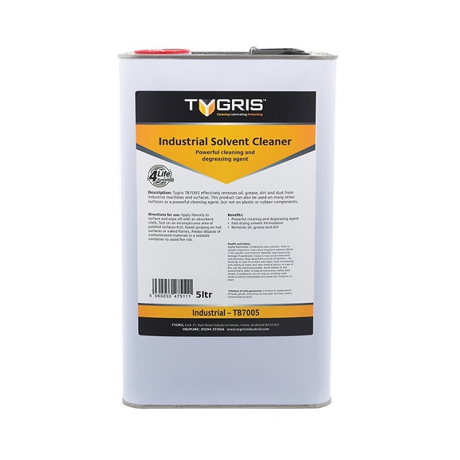 TYGRIS Industrial Solvent Cleaner 5L - TB7005 - Box of 4